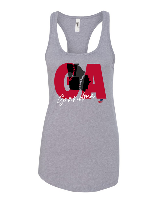 Georgia Grandma Cotton Cotton Tank Top