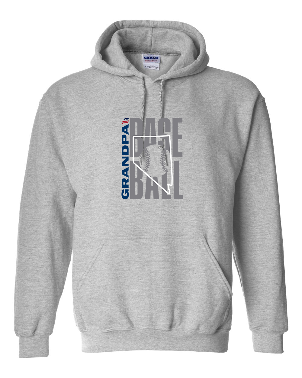 Nevada Grandpa Cotton Hoodie