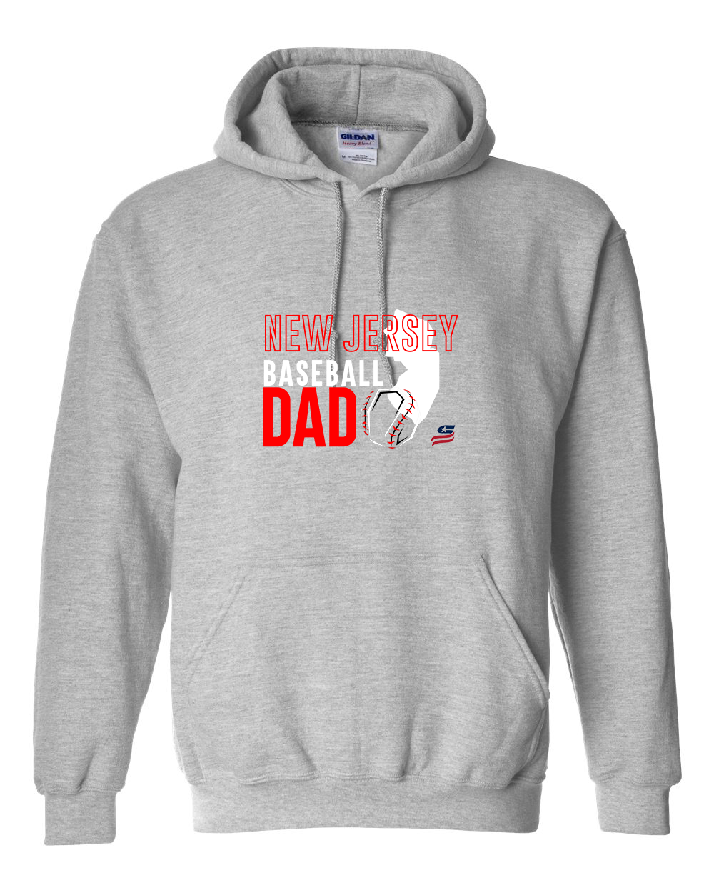 New Jersey Dad Cotton Hoodie