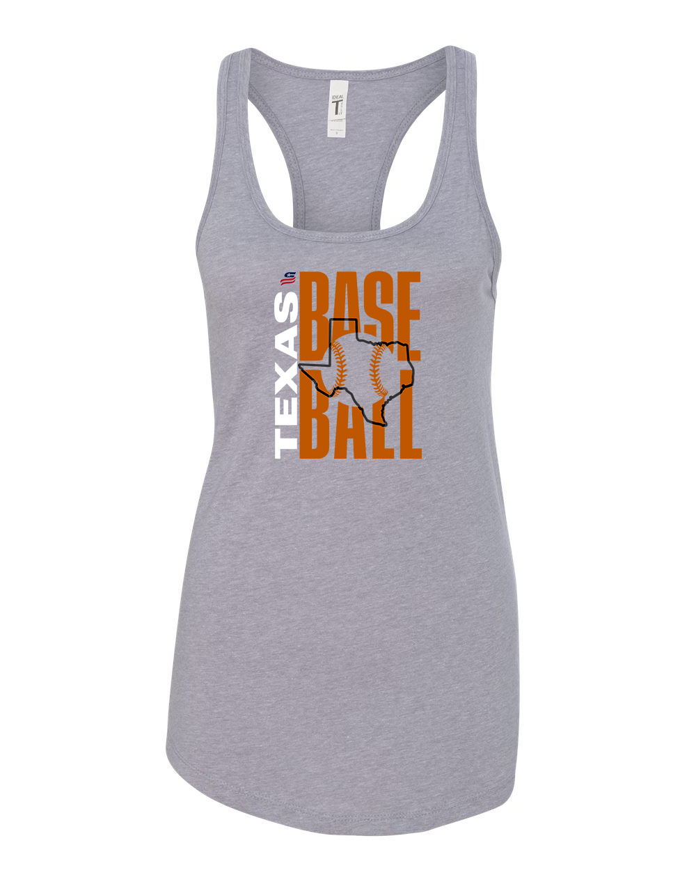 Texas Logo3 Cotton Cotton Tank Top