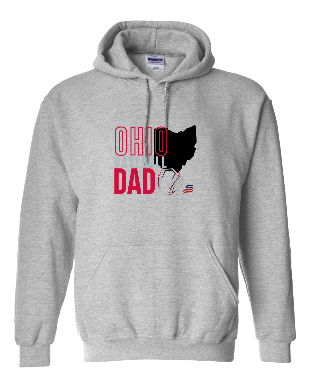 Ohio Dad Cotton Hoodie