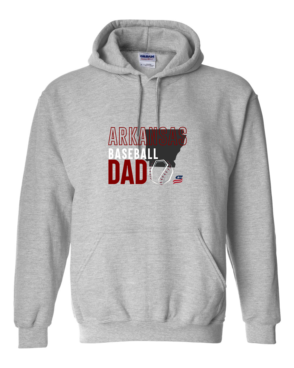 Arkansas Dad Cotton Hoodie