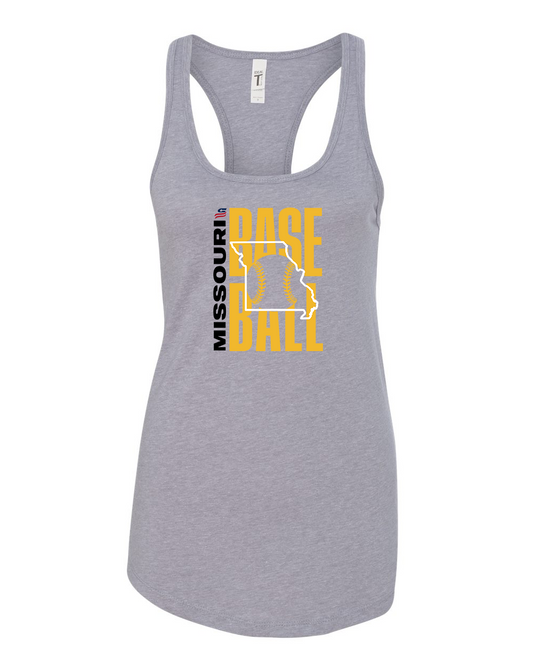 Missouri Logo3 Cotton Cotton Tank Top