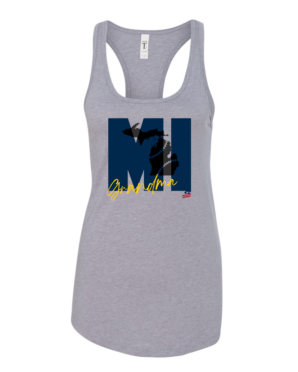 Michigan Grandma Cotton Cotton Tank Top