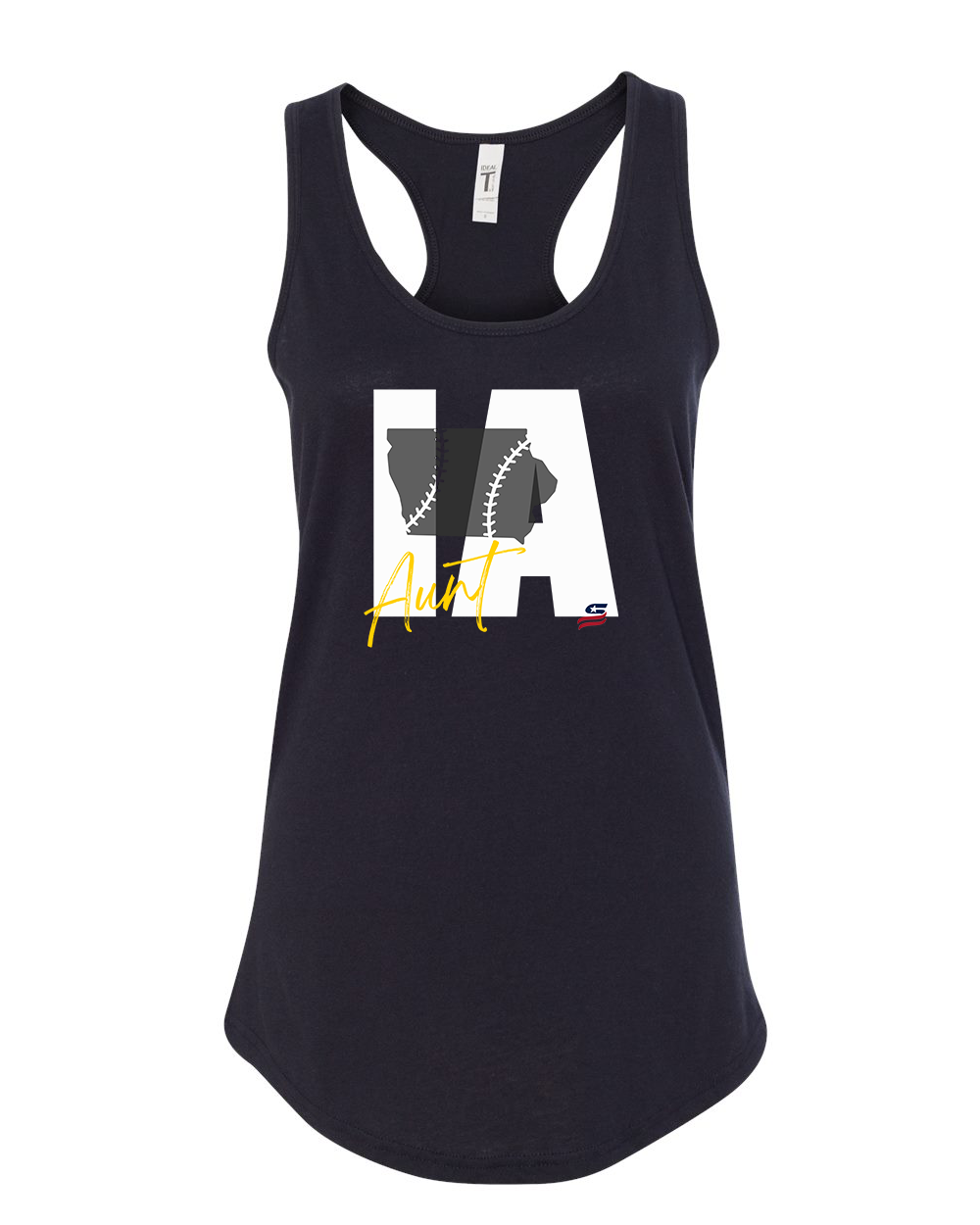 Iowa Aunt Cotton Cotton Tank Top