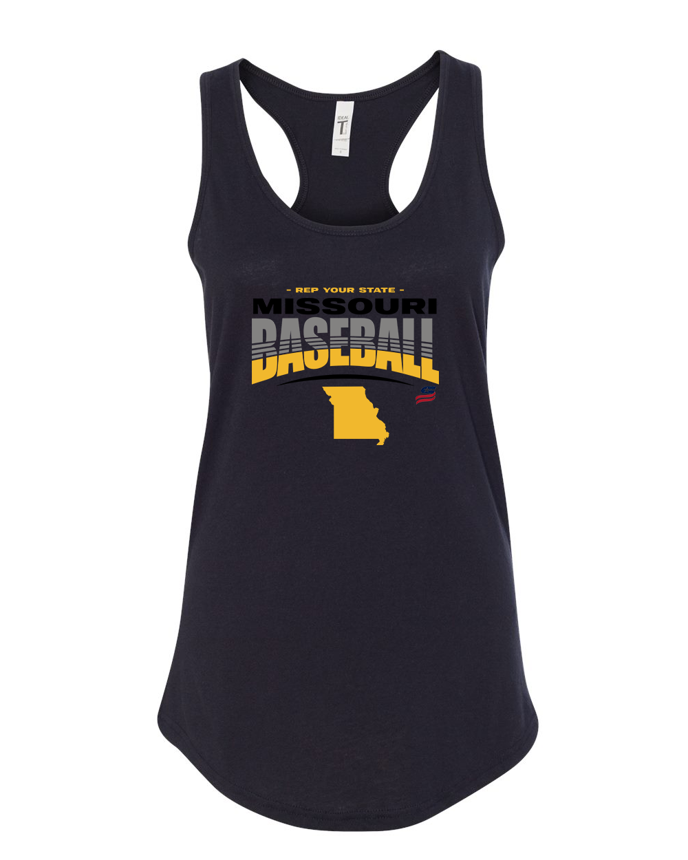 Missouri Logo4 Cotton Cotton Tank Top