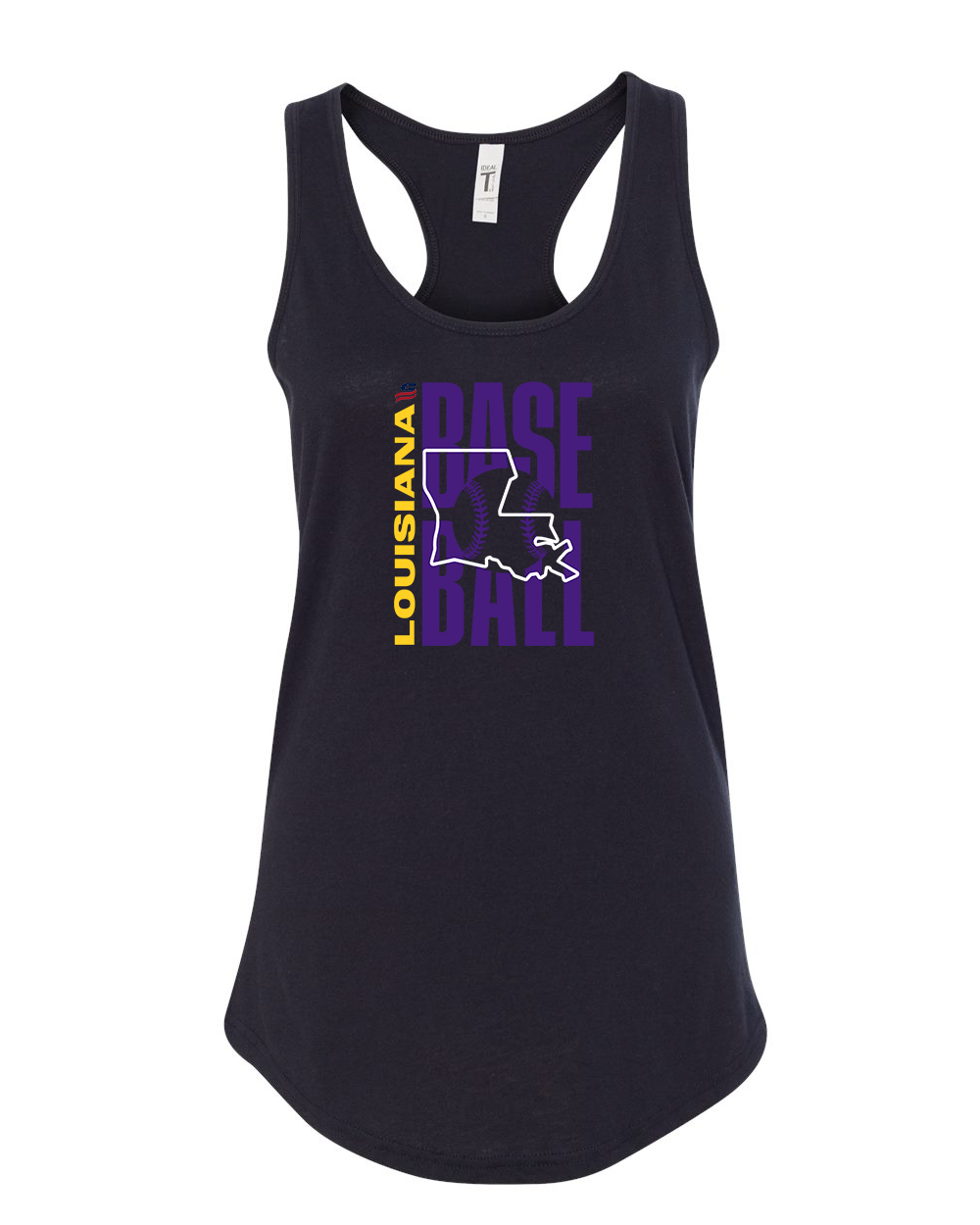 Louisiana Logo3 Cotton Cotton Tank Top