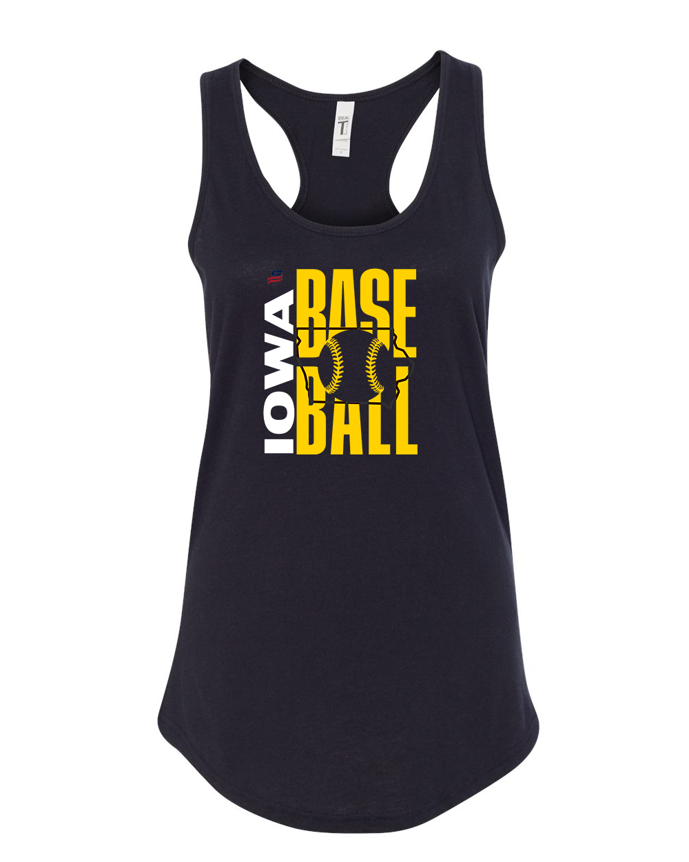 Iowa Logo3 Cotton Cotton Tank Top