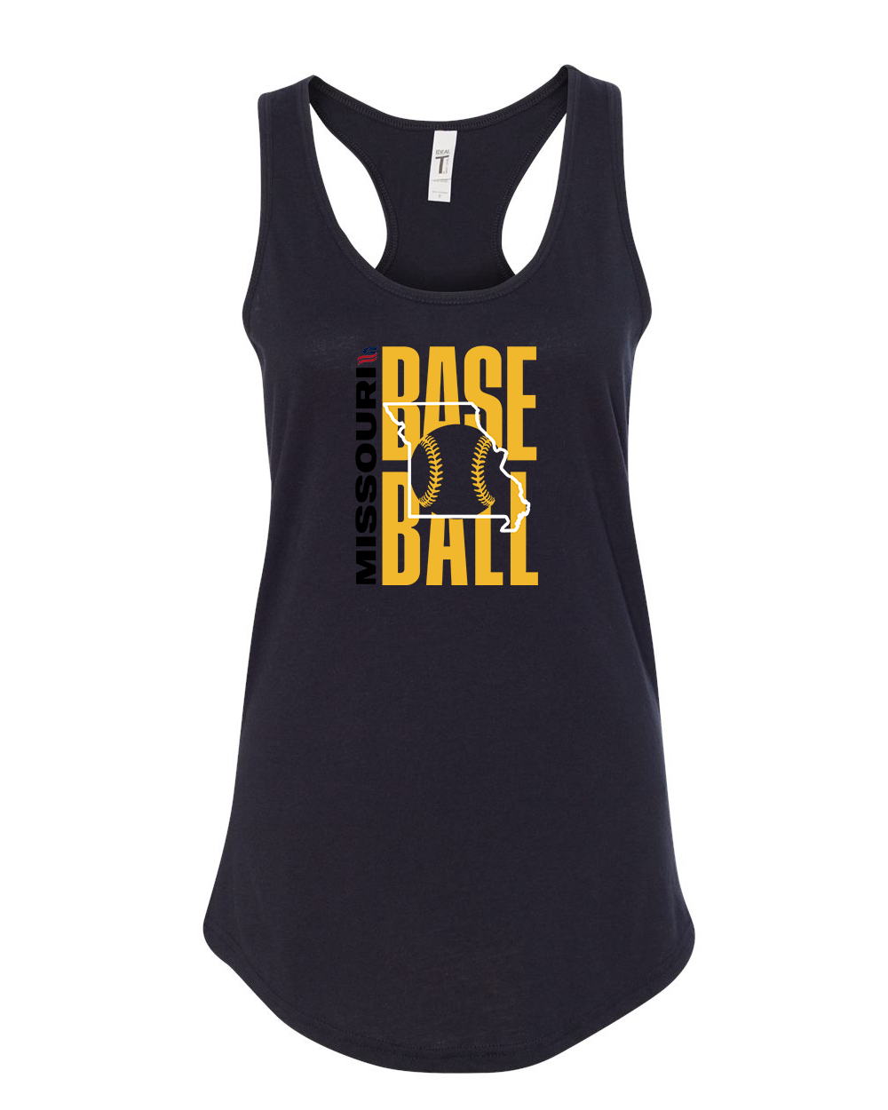 Missouri Logo3 Cotton Cotton Tank Top