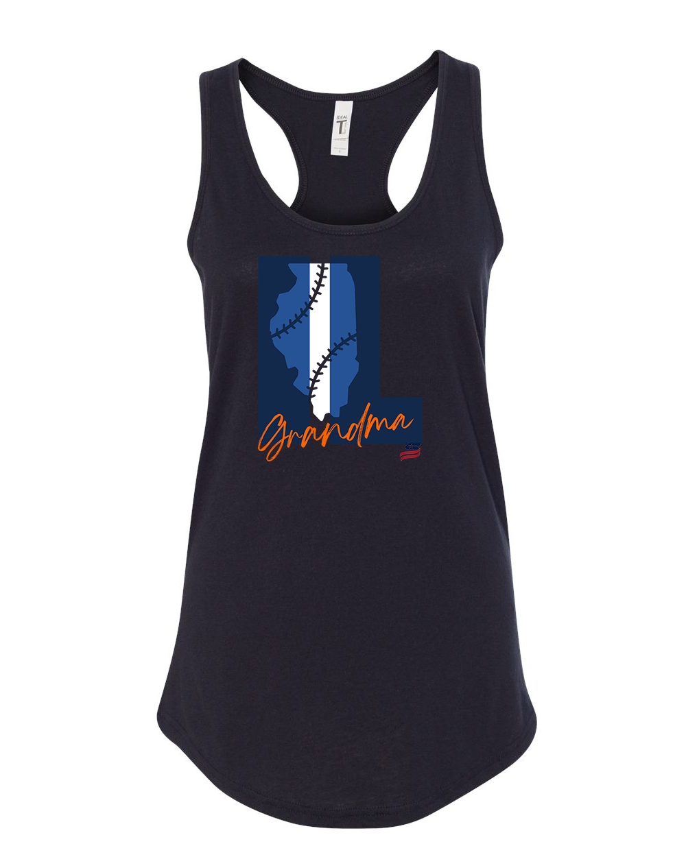 Illinois Grandma Cotton Cotton Tank Top