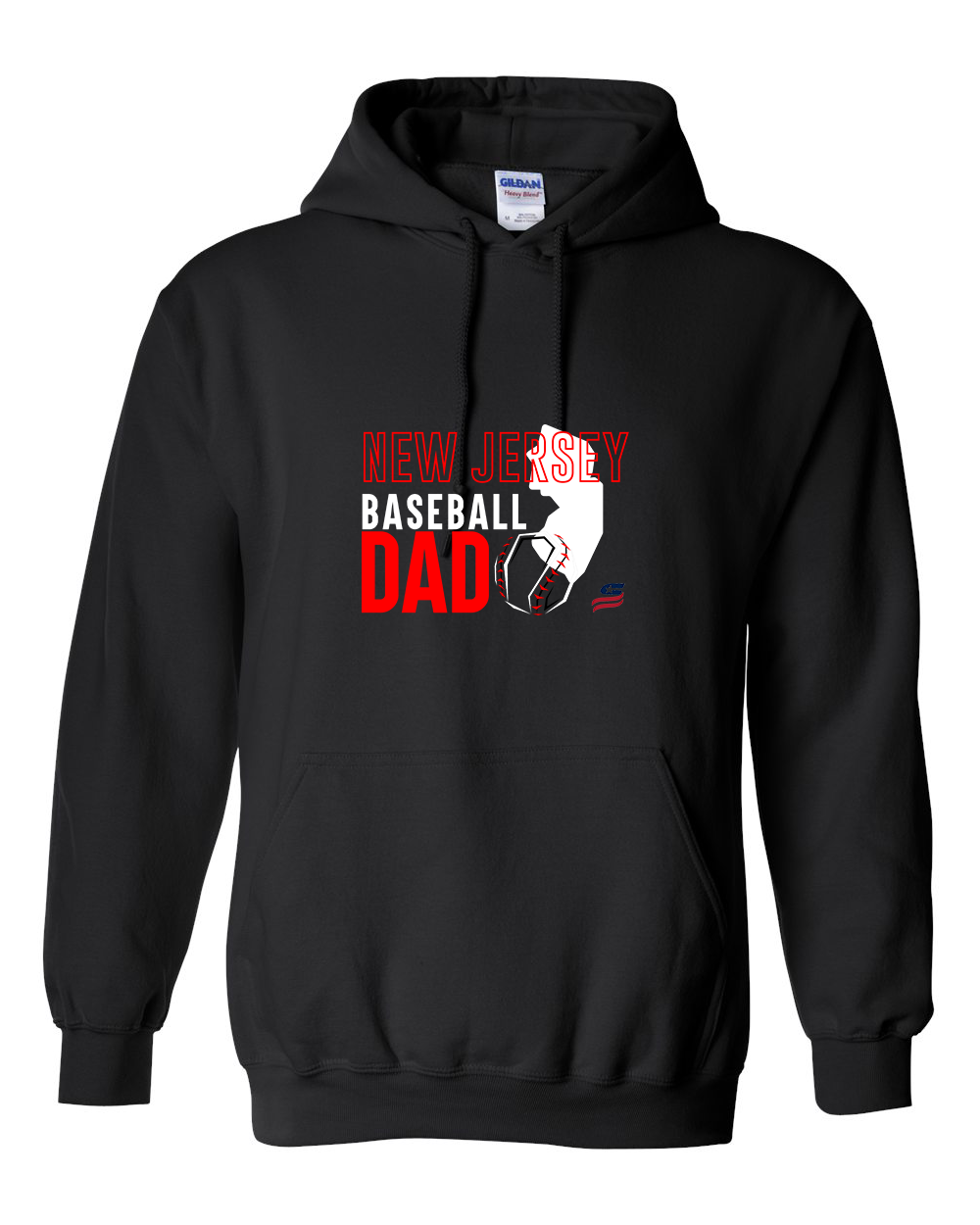 New Jersey Dad Cotton Hoodie