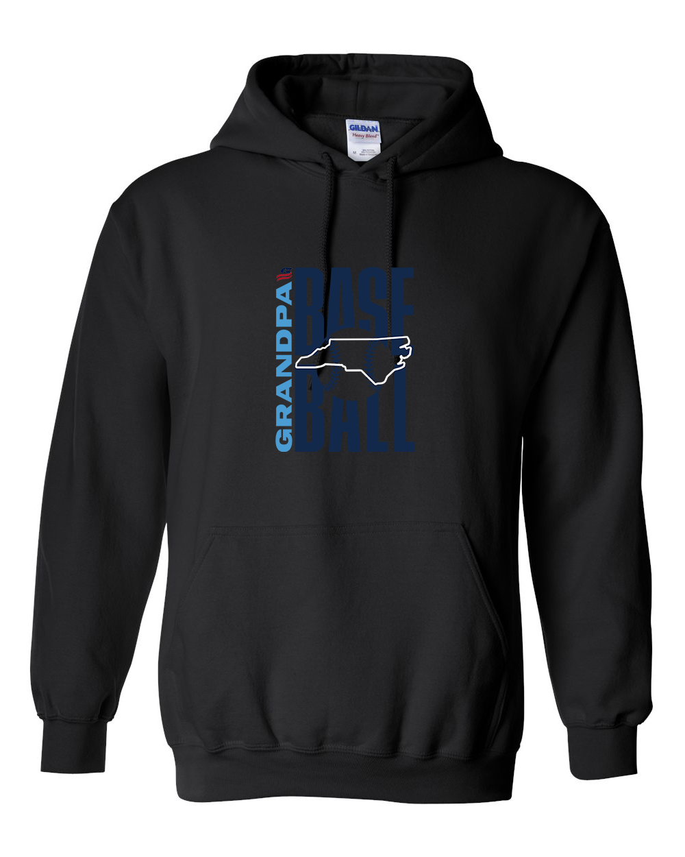 North Carolina Grandpa Cotton Hoodie