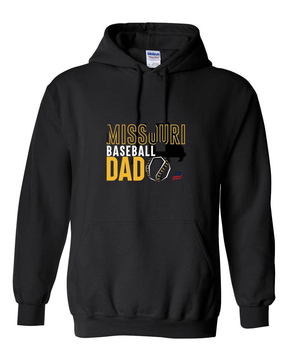 Missouri Dad Cotton Hoodie