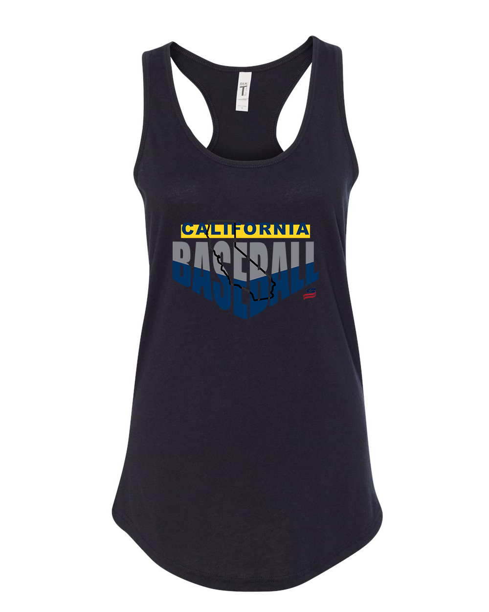 California Logo1 Cotton Cotton Tank Top