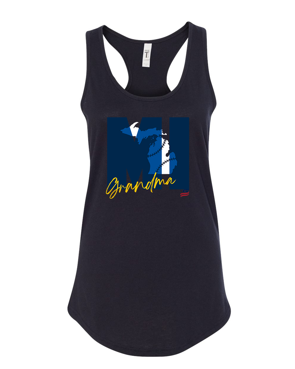 Michigan Grandma Cotton Cotton Tank Top