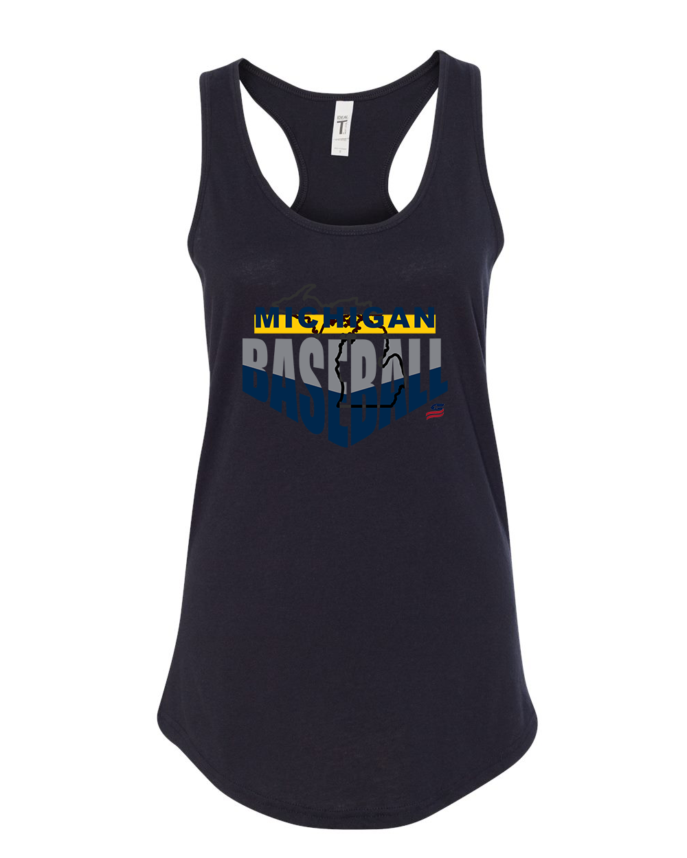 Michigan Logo1 Cotton Cotton Tank Top