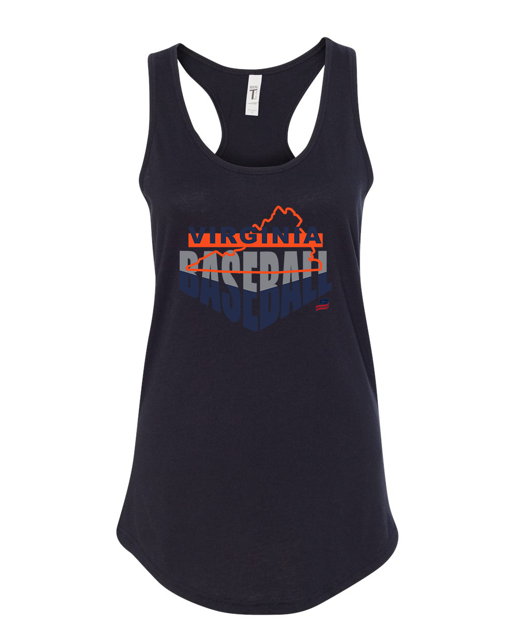 Virginia Logo1 Cotton Cotton Tank Top