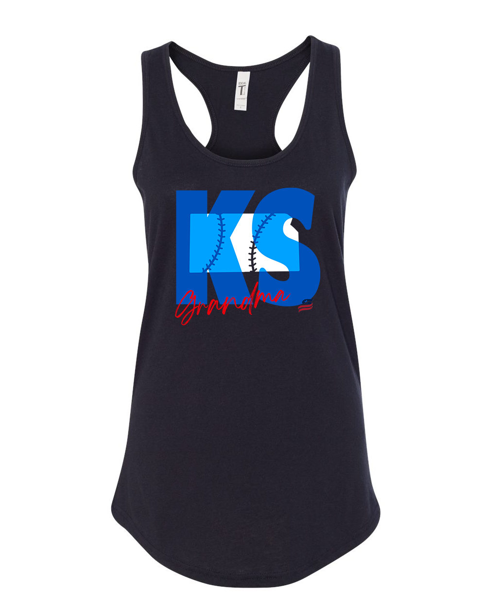 Kansas Grandma Cotton Cotton Tank Top