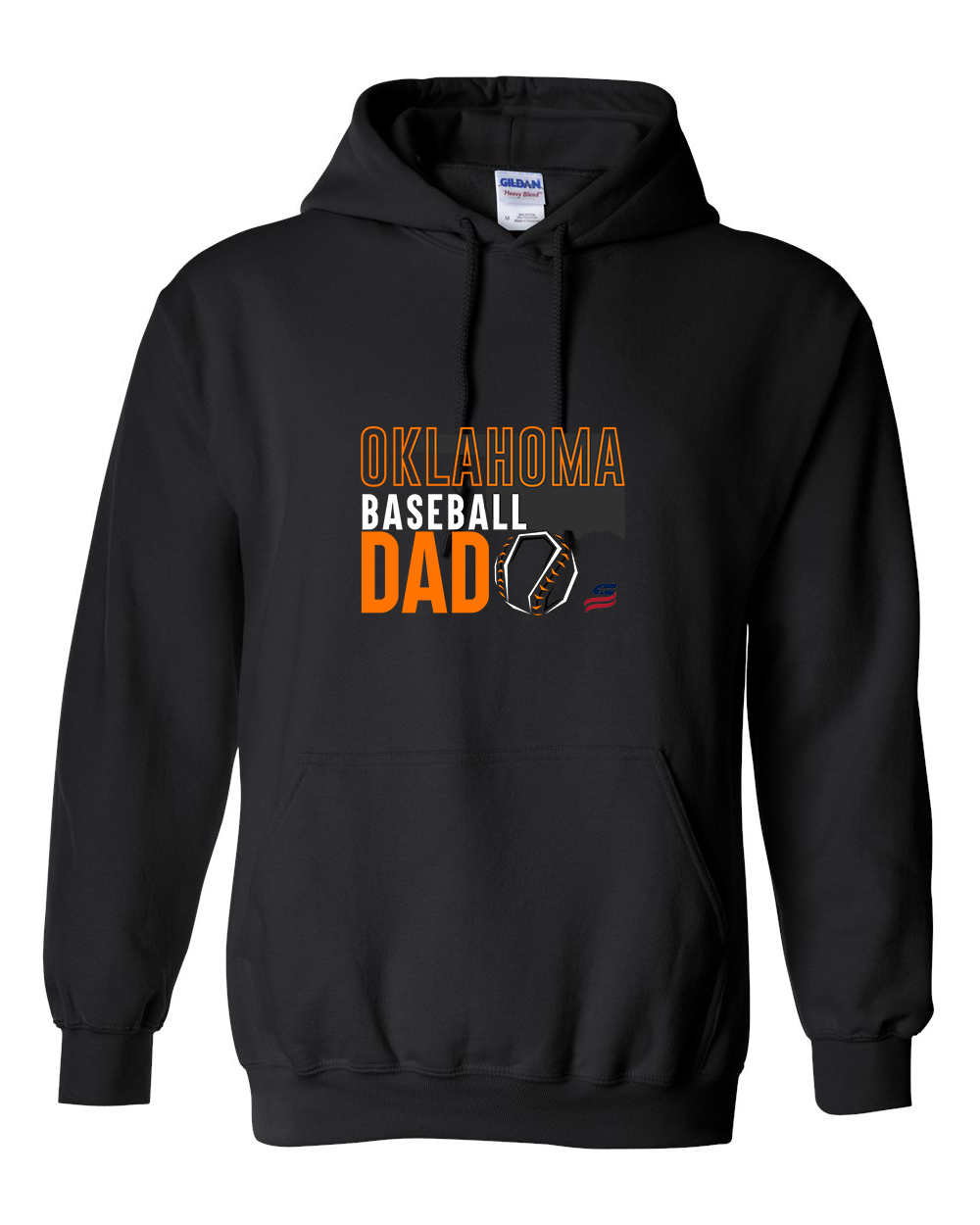 Oklahoma Dad Cotton Hoodie