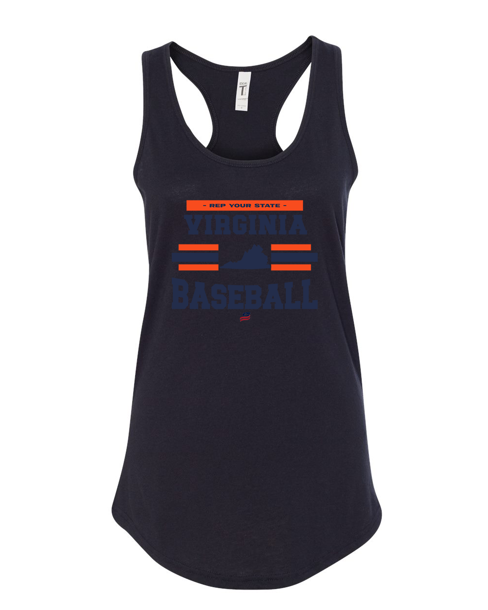 Virginia Logo2 Cotton Cotton Tank Top