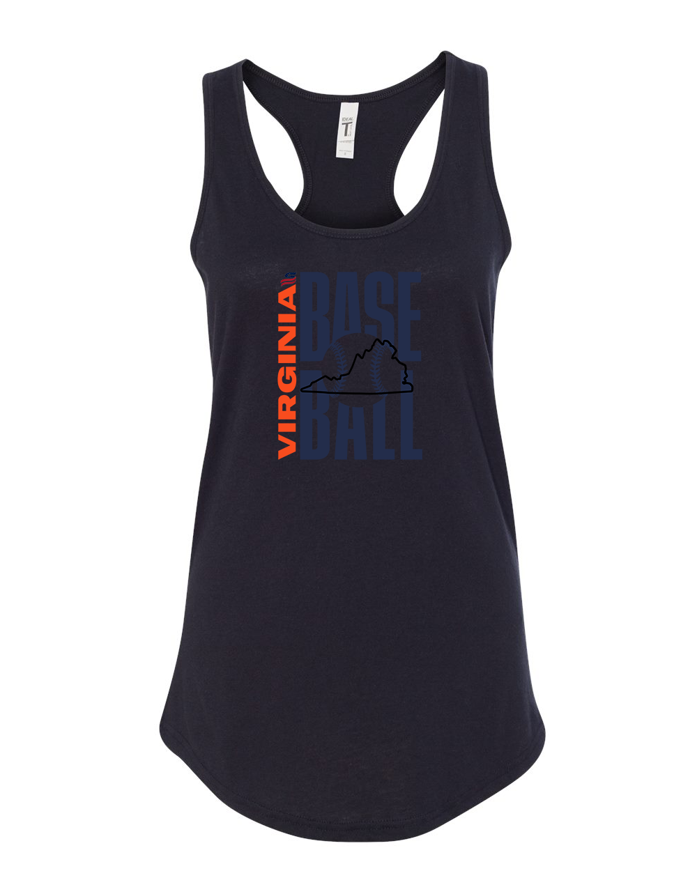 Virginia Logo3 Cotton Cotton Tank Top