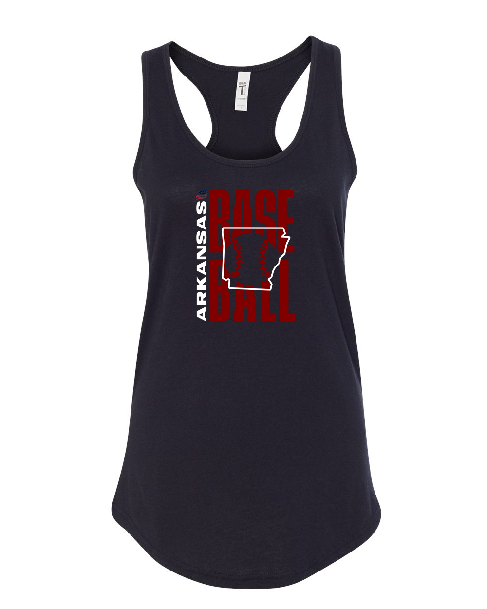 Arkansas Logo3 Cotton Cotton Tank Top