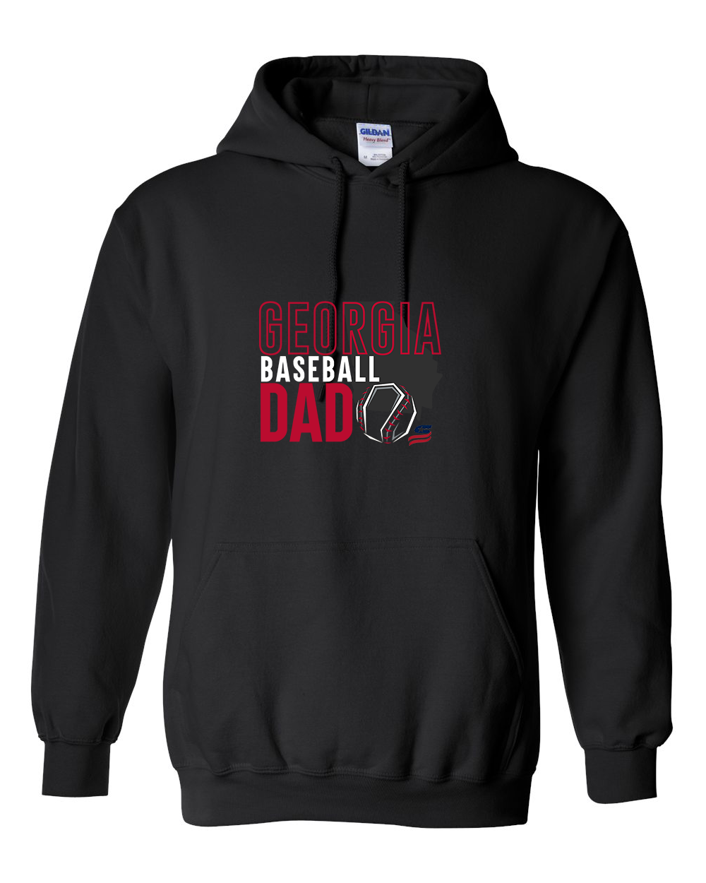 Georgia Dad Cotton Hoodie