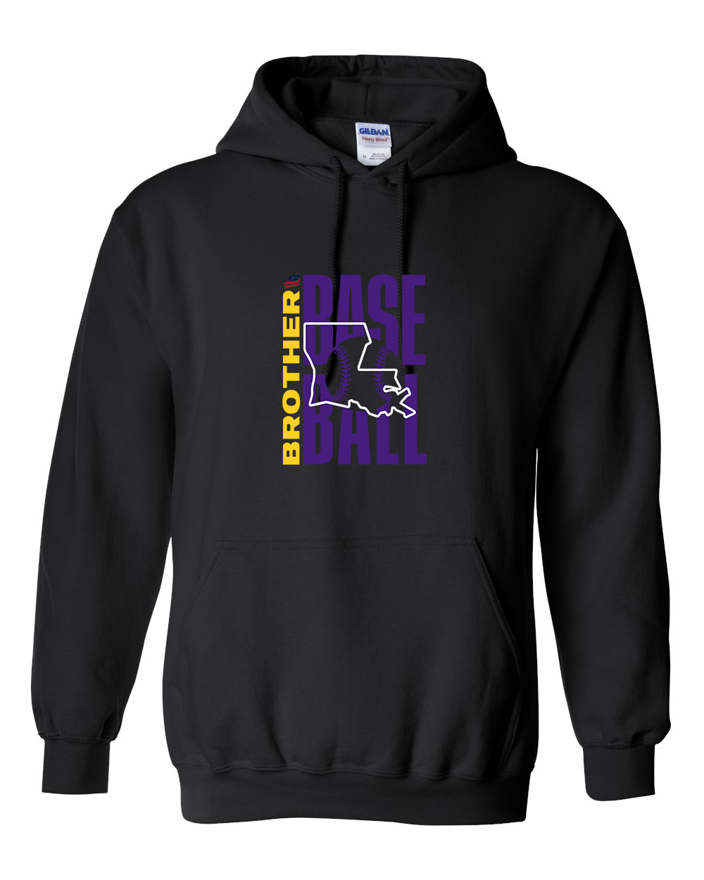 Louisiana Brother Cotton Hoodie