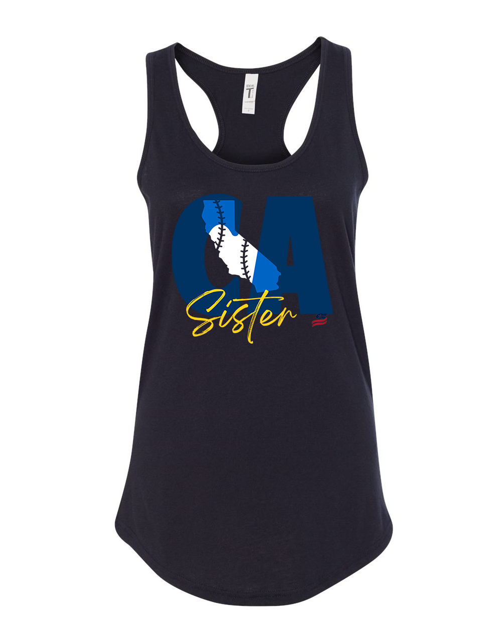 California Sister Cotton Cotton Tank Top