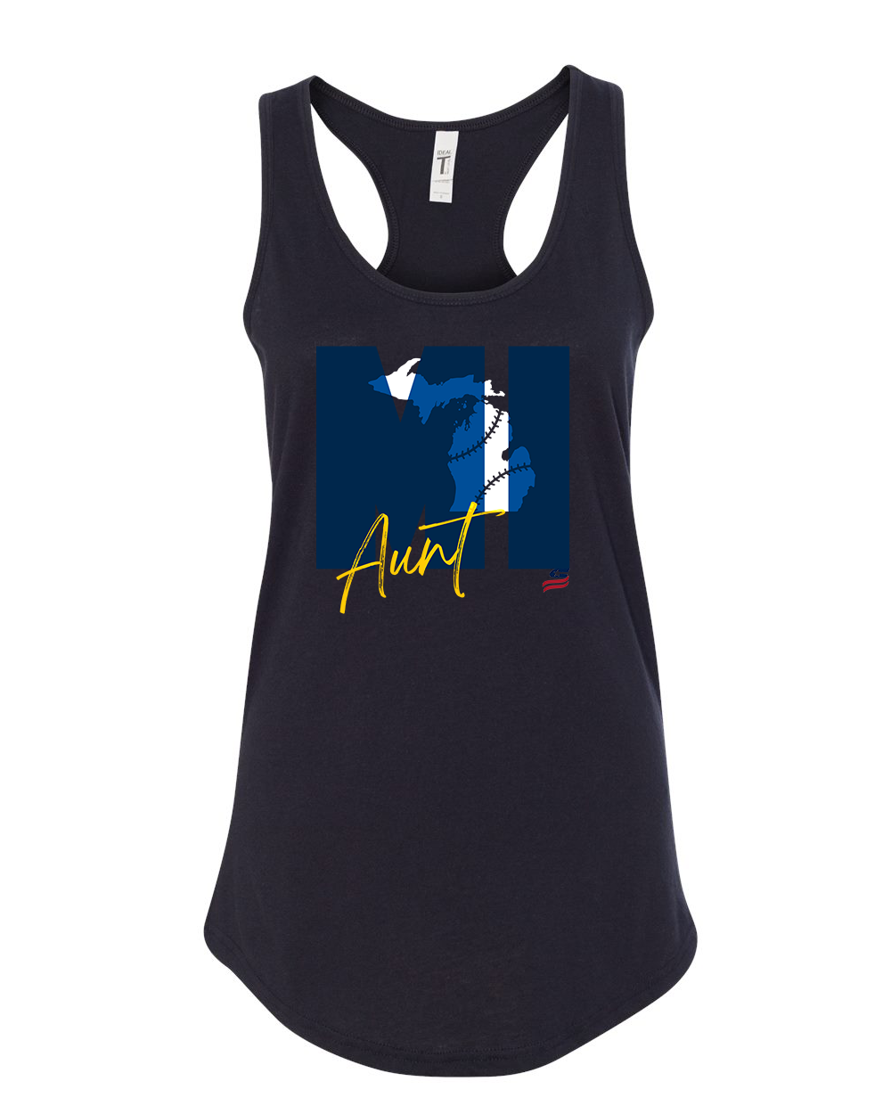 Michigan Aunt Cotton Cotton Tank Top