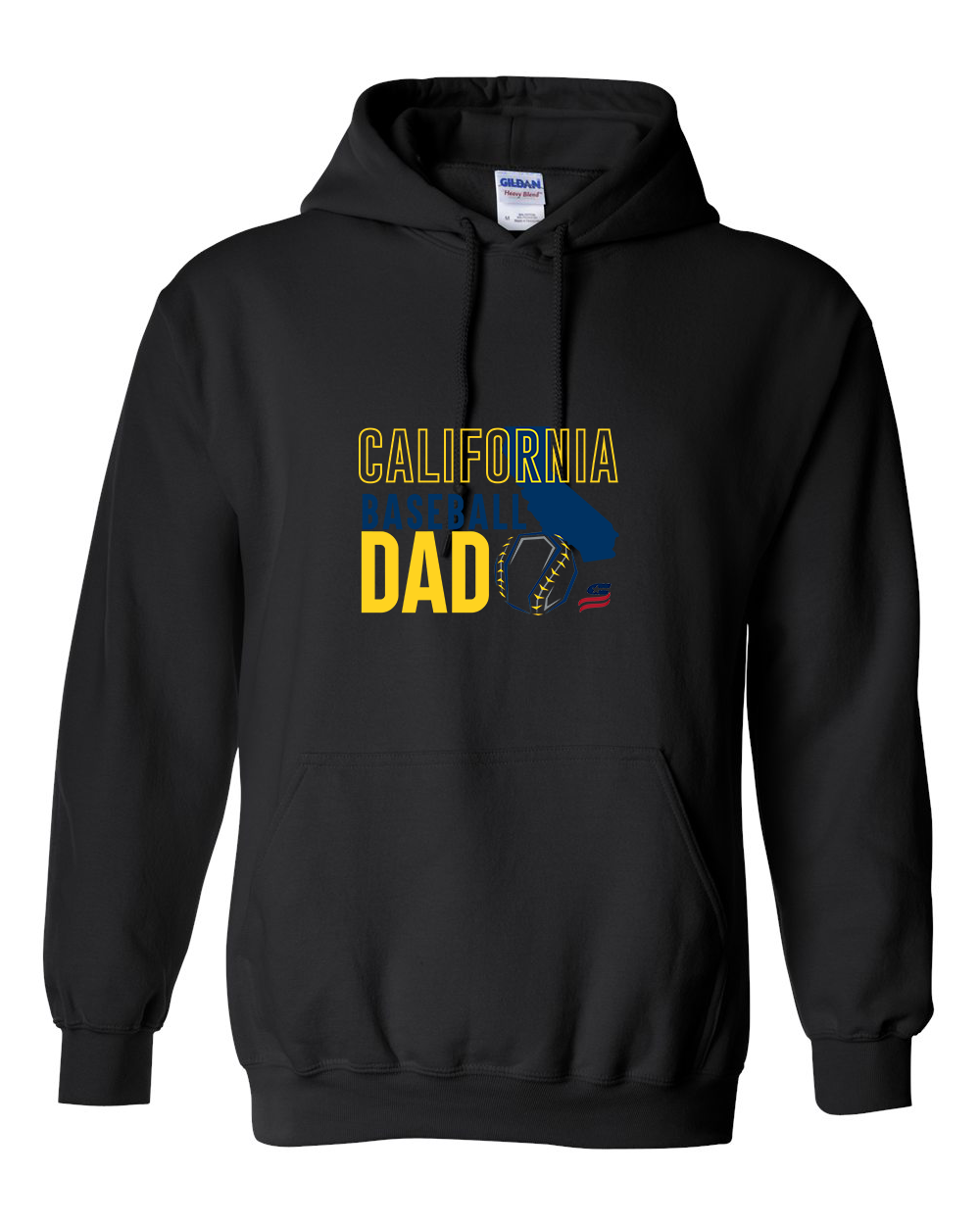 California Dad Cotton Hoodie