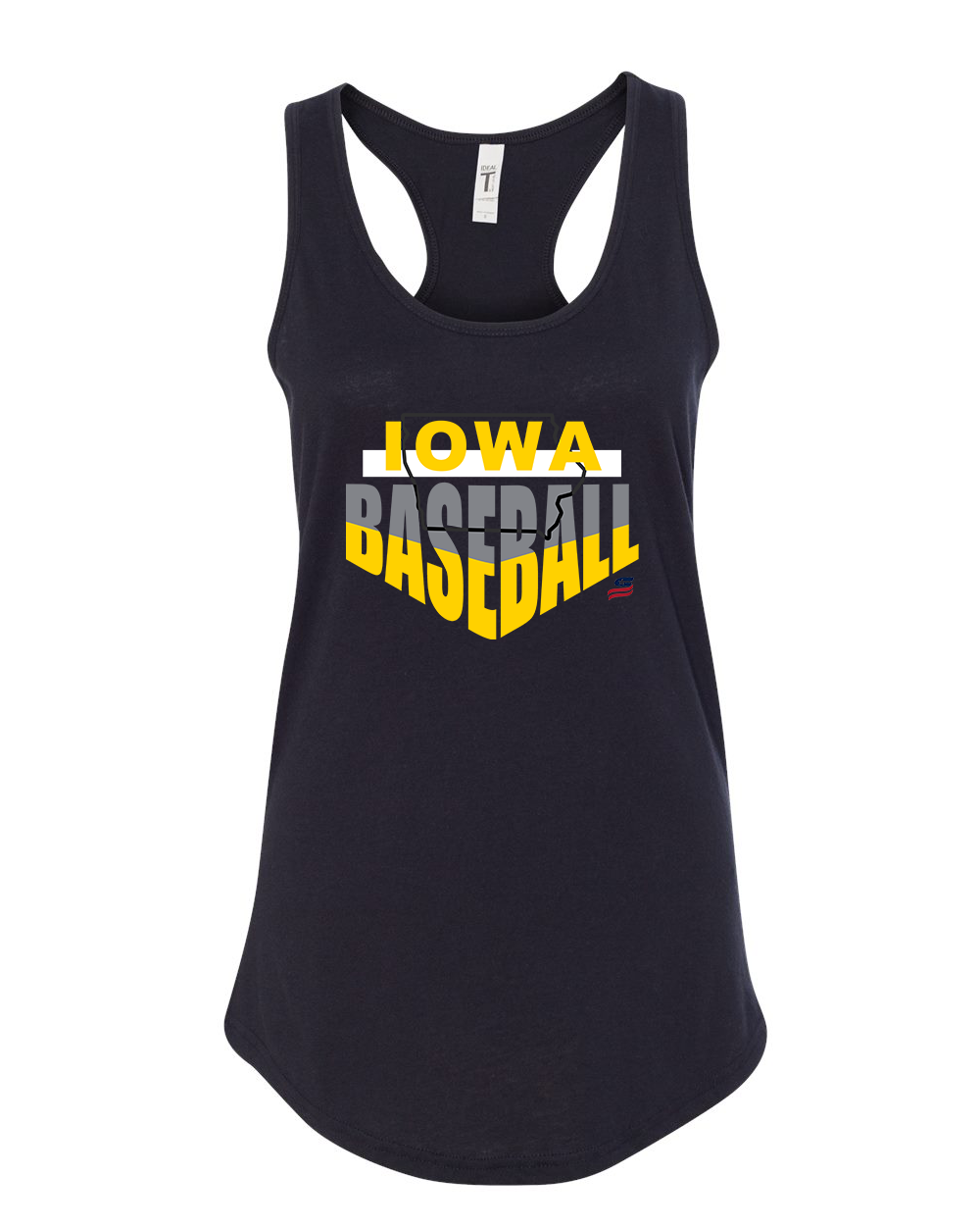 Iowa Logo1 Cotton Cotton Tank Top