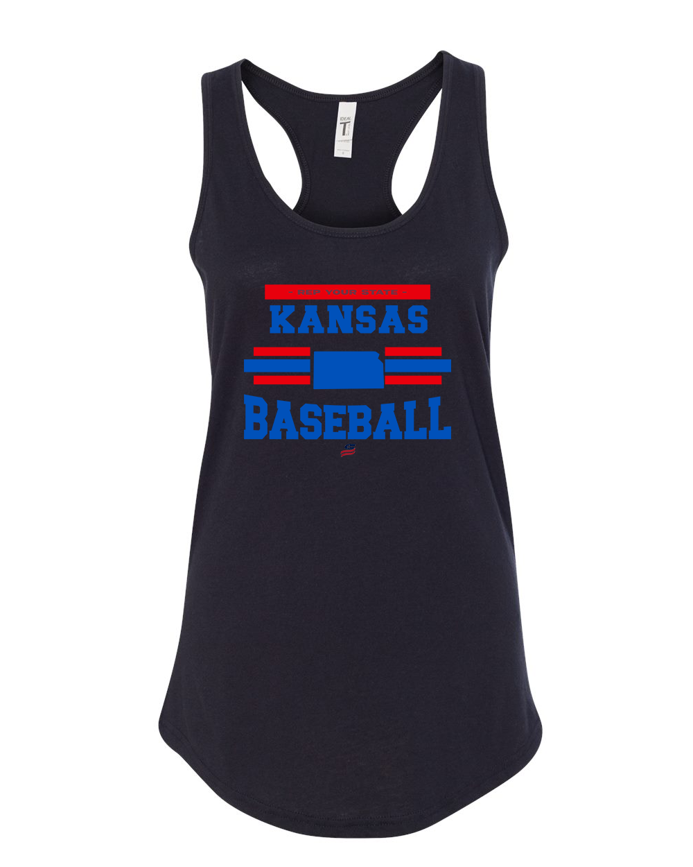 Kansas Logo2 Cotton Cotton Tank Top