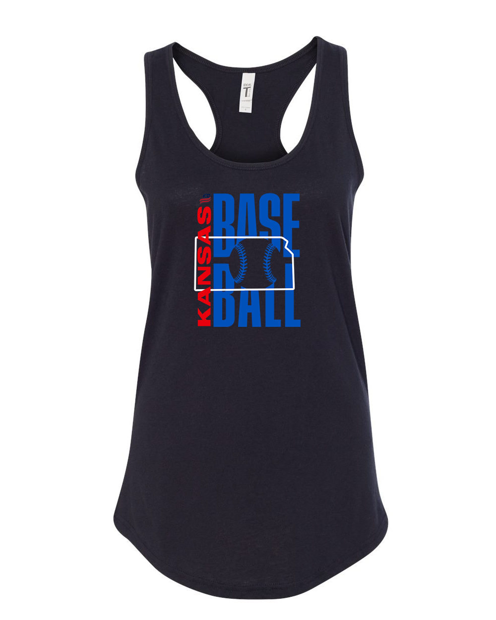 Kansas Logo3 Cotton Cotton Tank Top