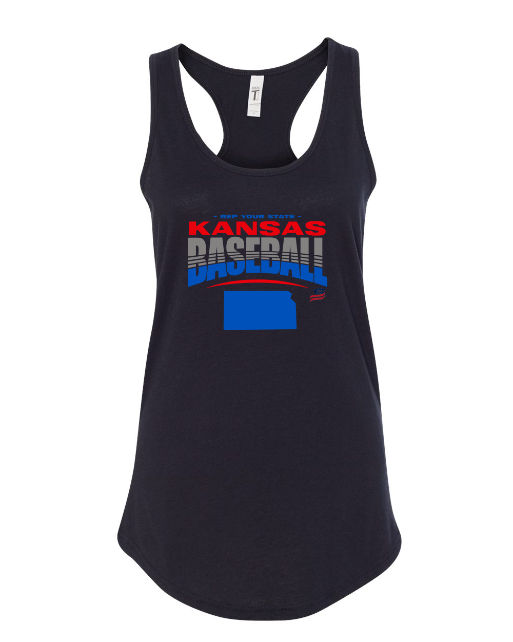 Kansas Logo4 Cotton Cotton Tank Top