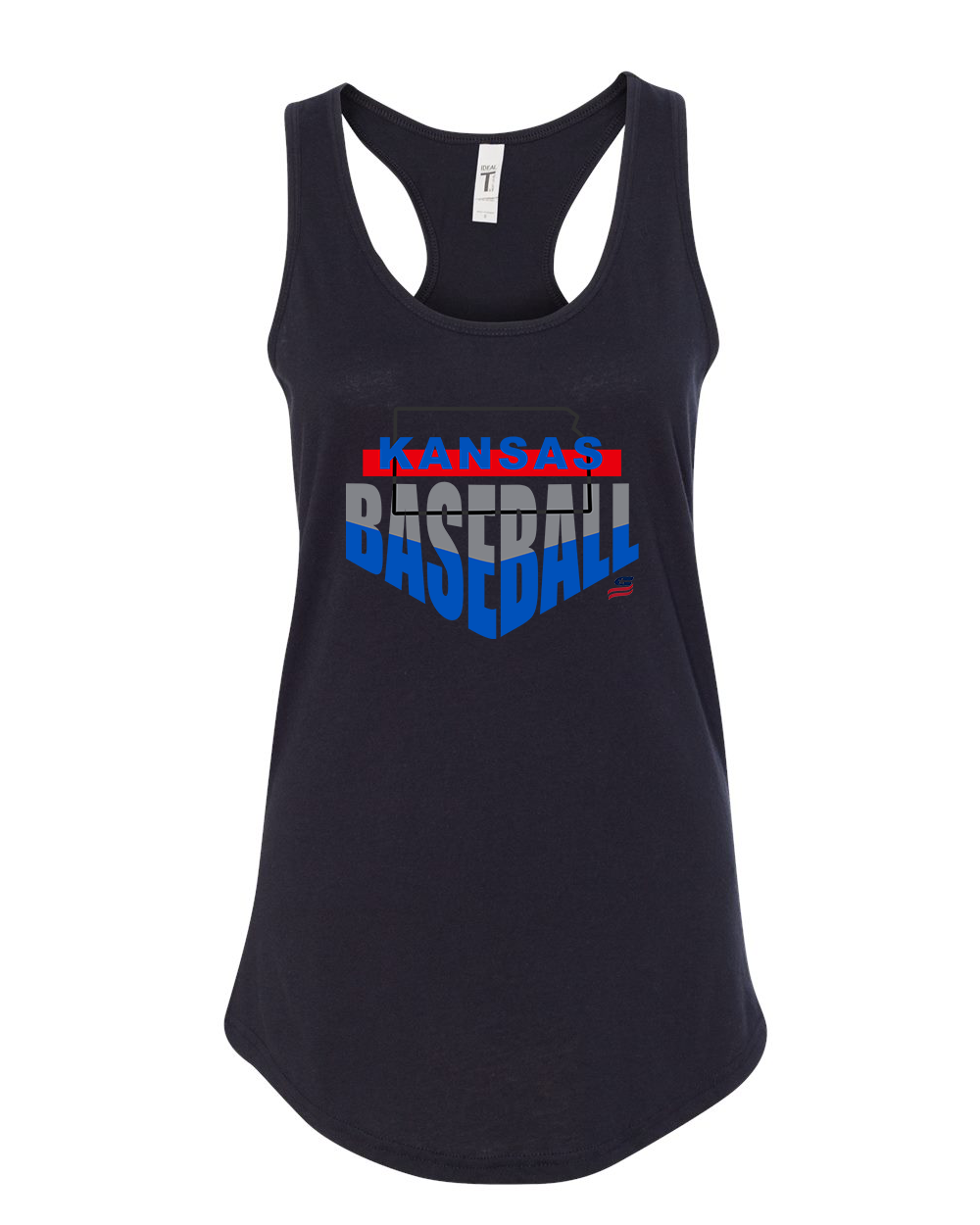 Kansas Logo1 Cotton Cotton Tank Top