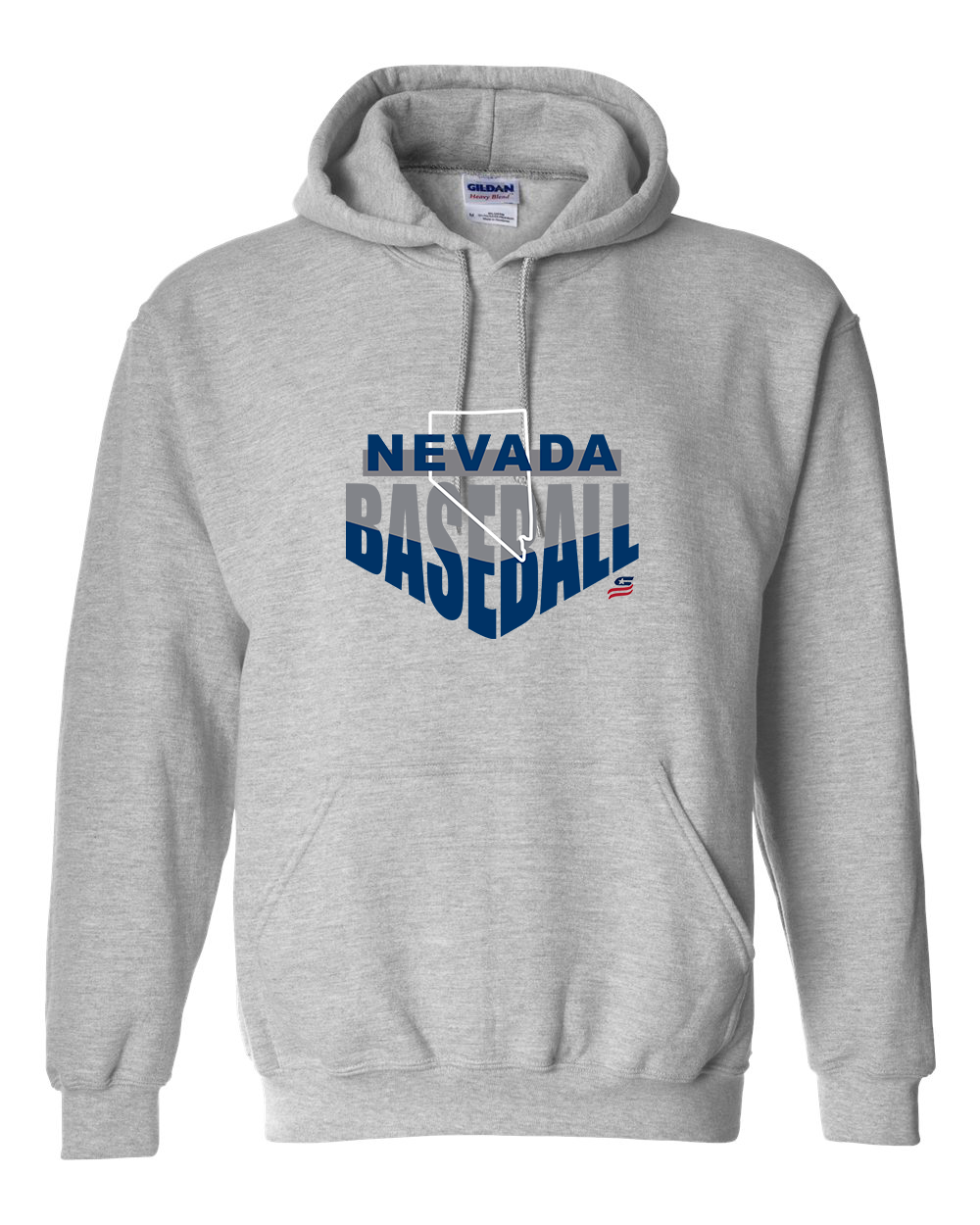 Nevada Logo1 Cotton Hoodie