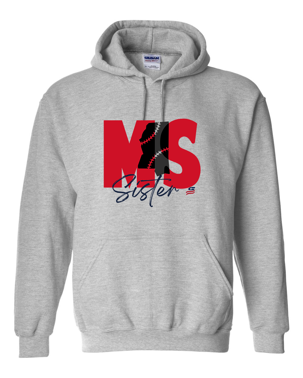 Mississippi Sister Cotton Hoodie