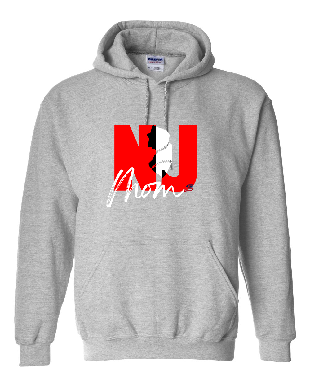 New Jersey Mom Cotton Hoodie