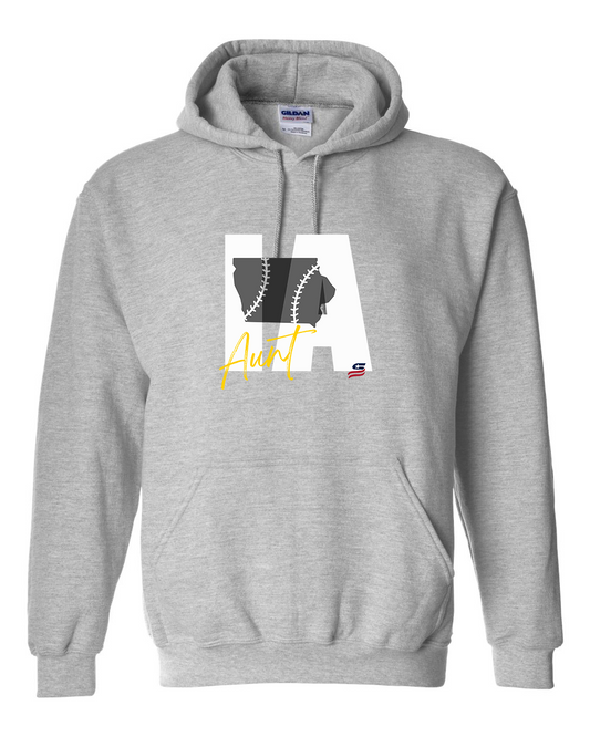 Iowa Aunt Cotton Hoodie