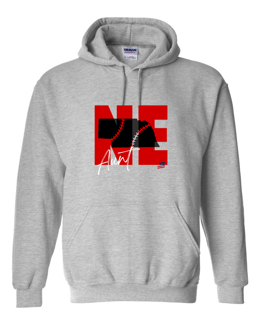 Nebraska Aunt Cotton Hoodie