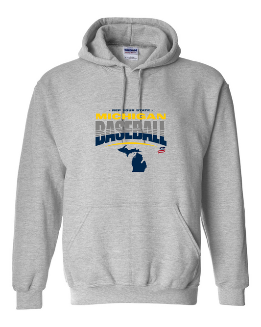 Michigan Logo4 Cotton Hoodie