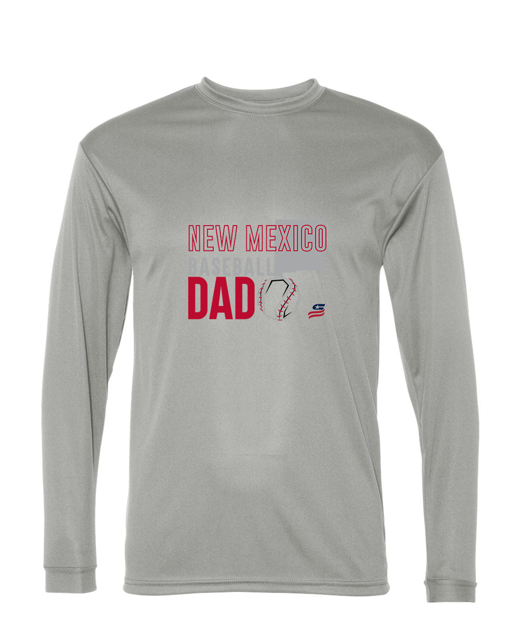 New Mexico Dad Dri Fit Long Sleeve Shirt