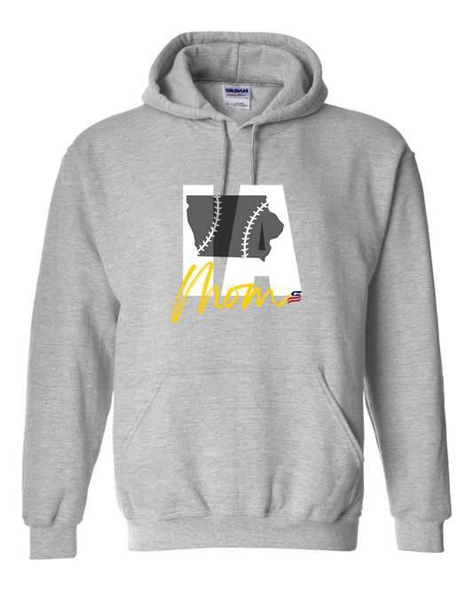 Iowa Mom Cotton Hoodie