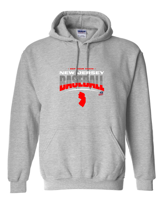 New Jersey Logo4 Cotton Hoodie