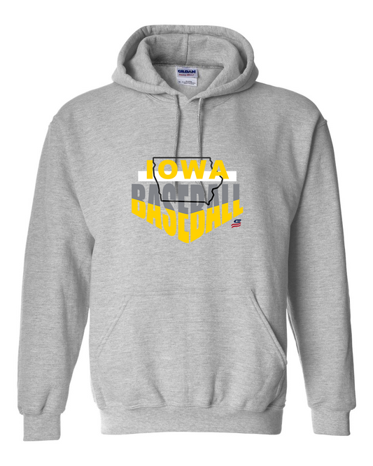 Iowa Logo1 Cotton Hoodie