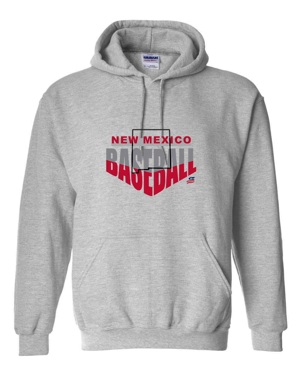 New Mexico Logo1 Cotton Hoodie