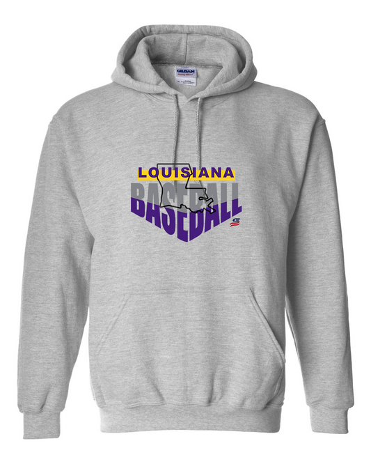 Louisiana Logo1 Cotton Hoodie