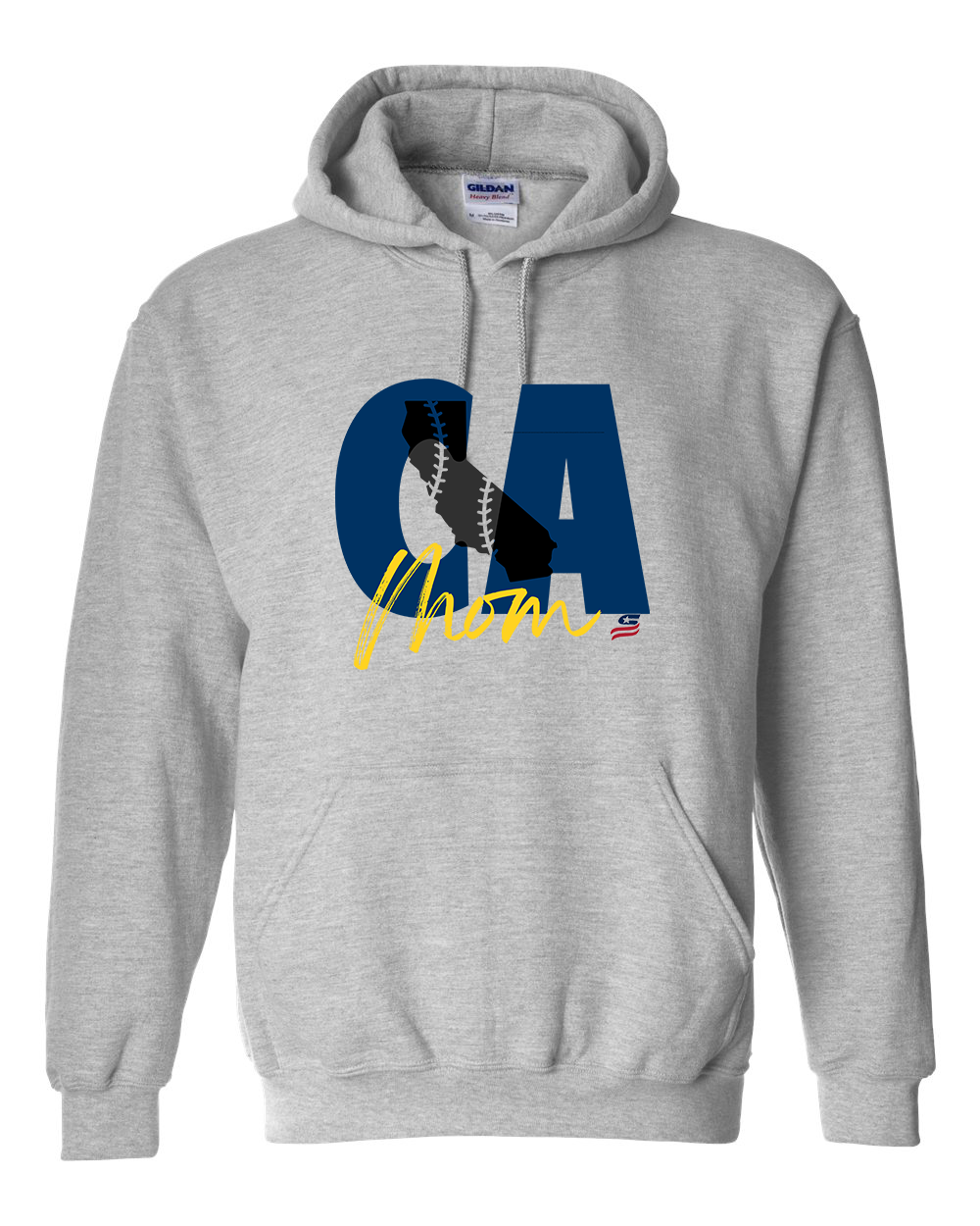 California Mom Cotton Hoodie