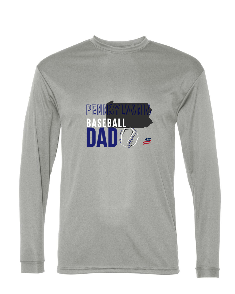 Pennsylvania Dad Dri Fit Long Sleeve Shirt